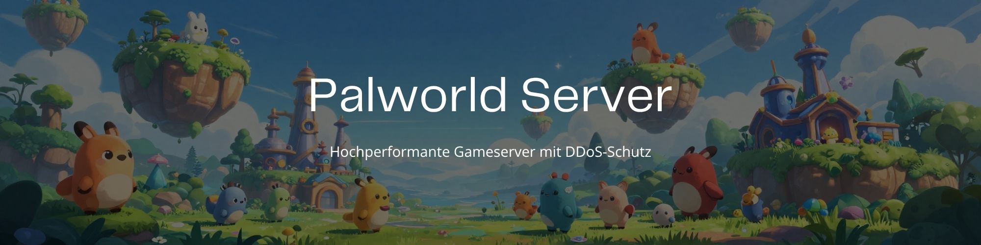 Palworld Dedicated Server mieten – made in Germany