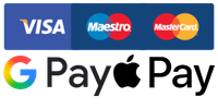 Kreditkarte, Google Pay und Apple Pay - Zahlung über Stripe